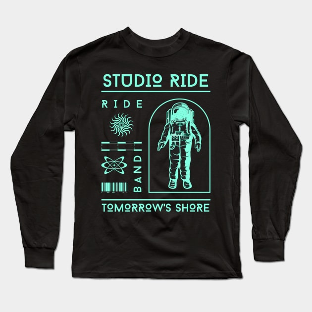 Ride - Tomorrows shore // In album Fan Art Designs Long Sleeve T-Shirt by Liamlefr